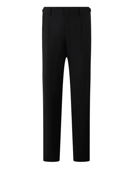 Chinos Trousers Contrast Stitching