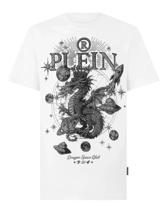 Round Neck T-Shirt Dragon Stones