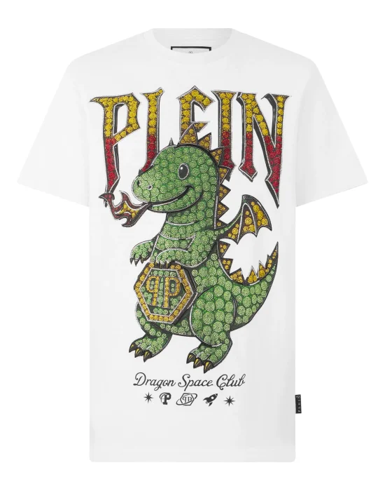 Round Neck T-Shirt Dragon Stones