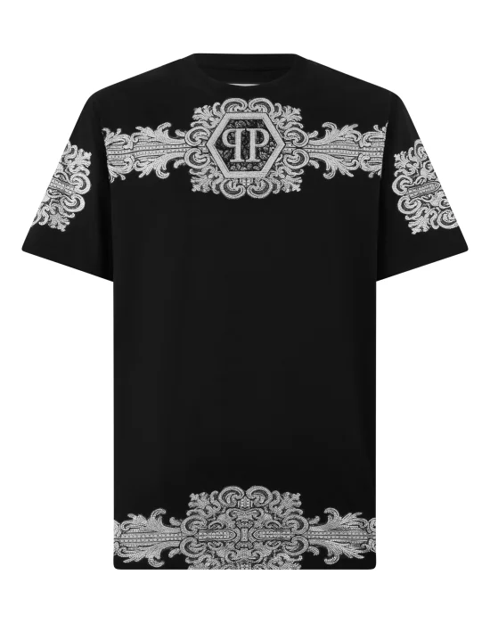 Round Neck T-Shirt Baroque Stones