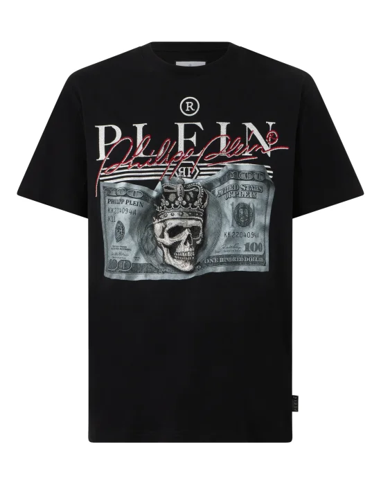 Round Neck T-Shirt Dollar Signature
