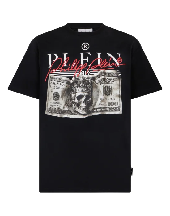 Round Neck T-Shirt Dollar Signature