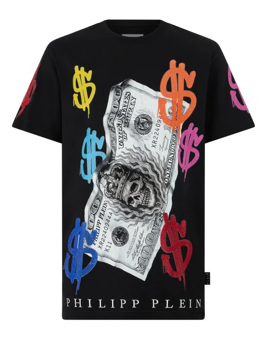 Round Neck T-Shirt Dollar Logo