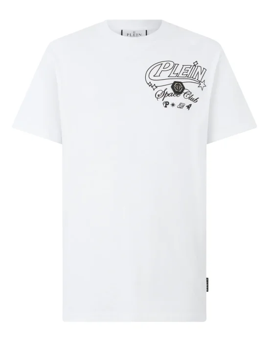 Round Neck T-Shirt Space Club Logo