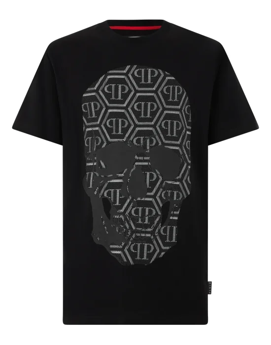 Round Neck T-Shirt Skull Monogram