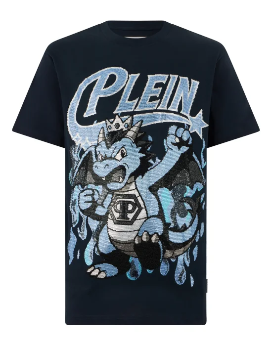 Round Neck T-Shirt Big Dragon Stones