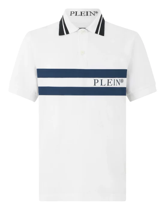 Polo T-Shirt Stripe Logo