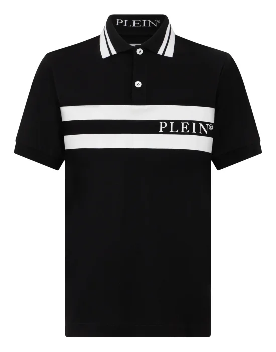 Polo T-Shirt Stripe Logo