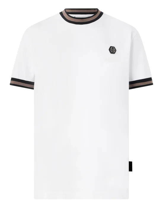 Round Neck T-Shirt Placca Stripes