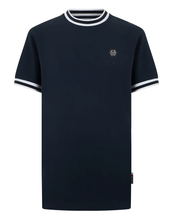 Round Neck T-Shirt Placca Stripes