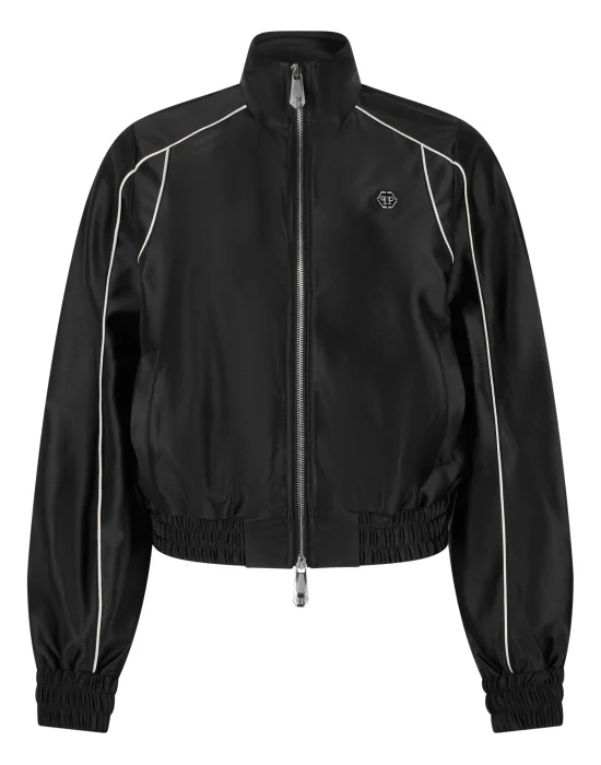 Laminated Tracksuit Jacket