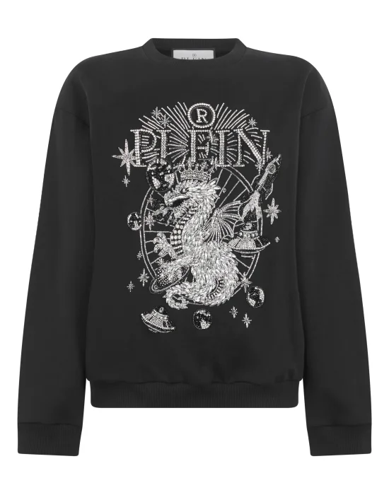 Round Neck Sweatshirt Zodiac