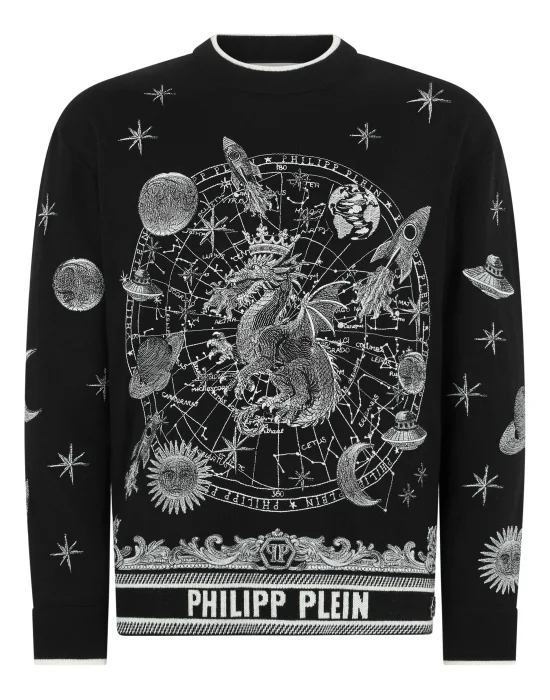 Round Neck Pullover Zodiac