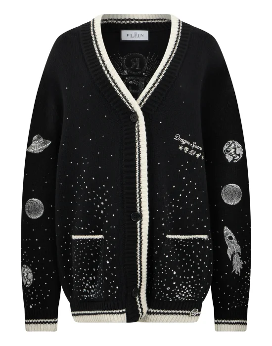 Wool Knitted Cardigan Zodiac