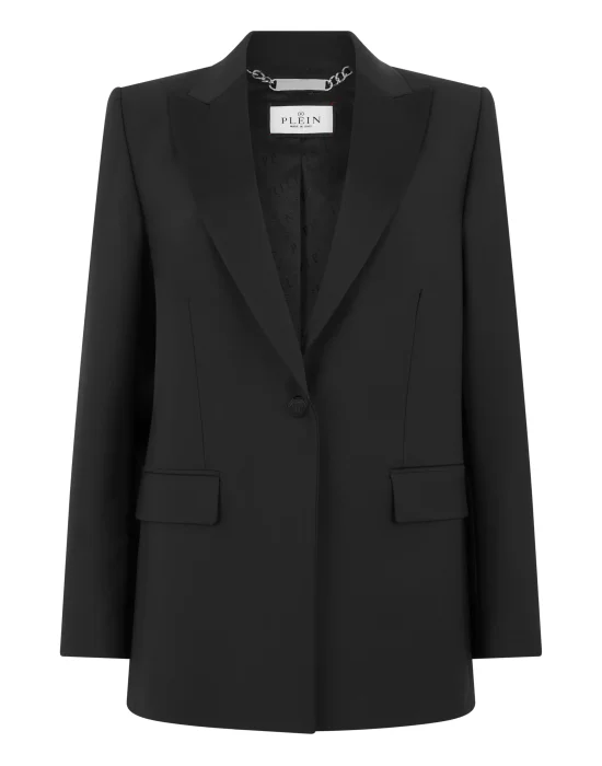 Boyfriend's Fit Blazer Baroque Skull