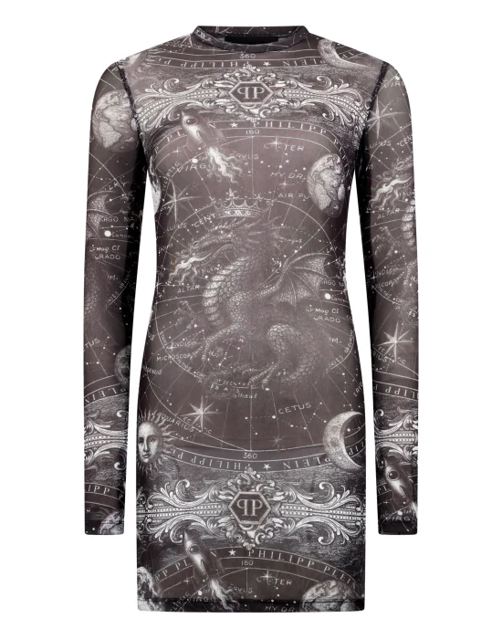 Tulle Mini Dress Zodiac