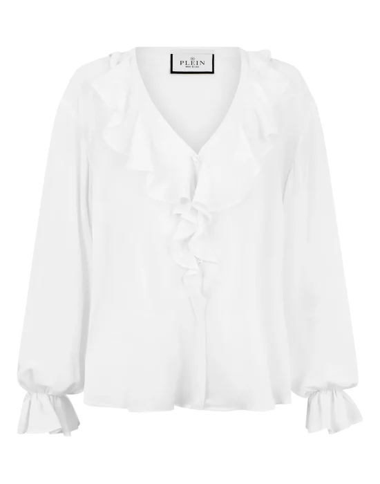 Crepe Volant Shirt