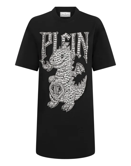 T-Shirt Mini Dress Plein Dragon