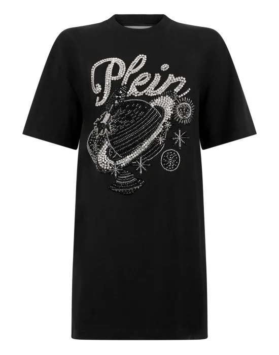 T-Shirt Mini Dress Space Plein