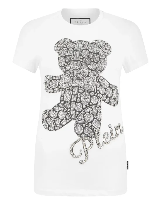 Sexy Pure Fit T-Shirt Teddy Crystal