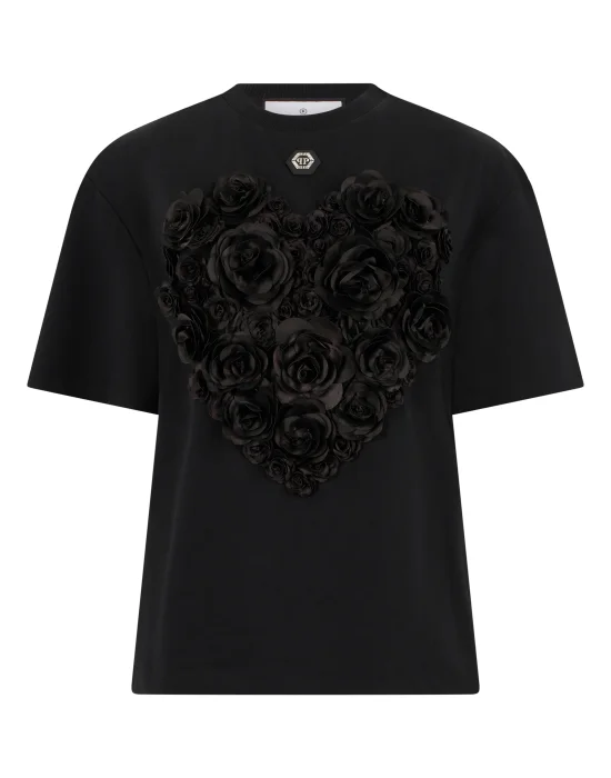 Man Fit T-Shirt Flowers