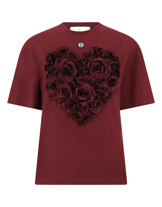Man Fit T-Shirt Flowers