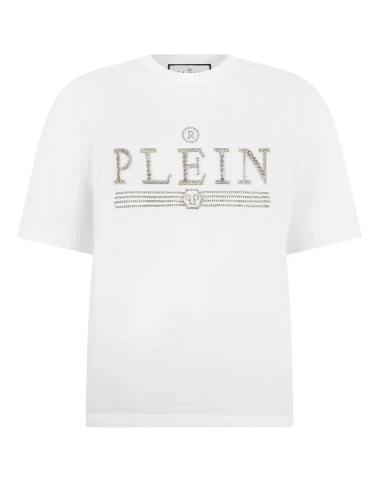 Man Fit T-Shirt Plein Logo