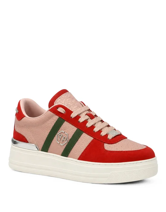Low-Top Sneakers Mix Color