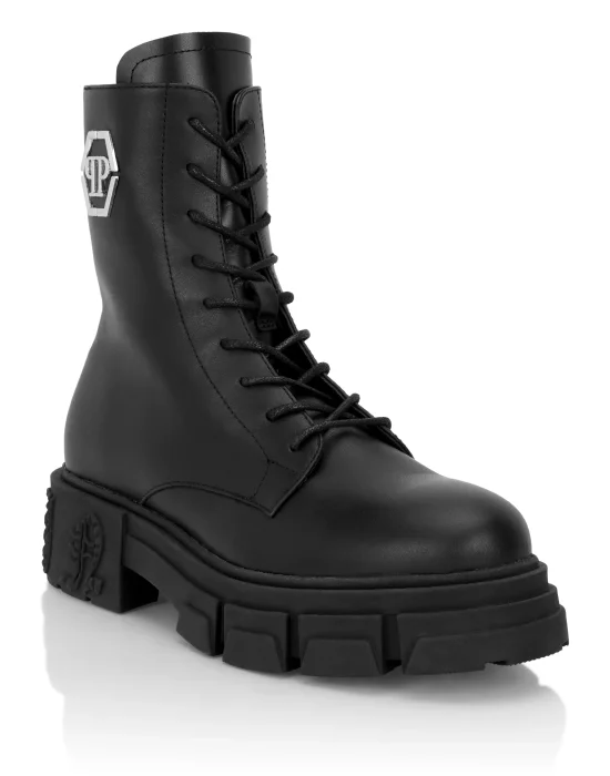 Lace-Up Boots Gothic Plein