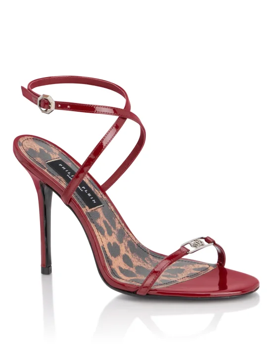 Patent Leather High Heels Sandals 11
