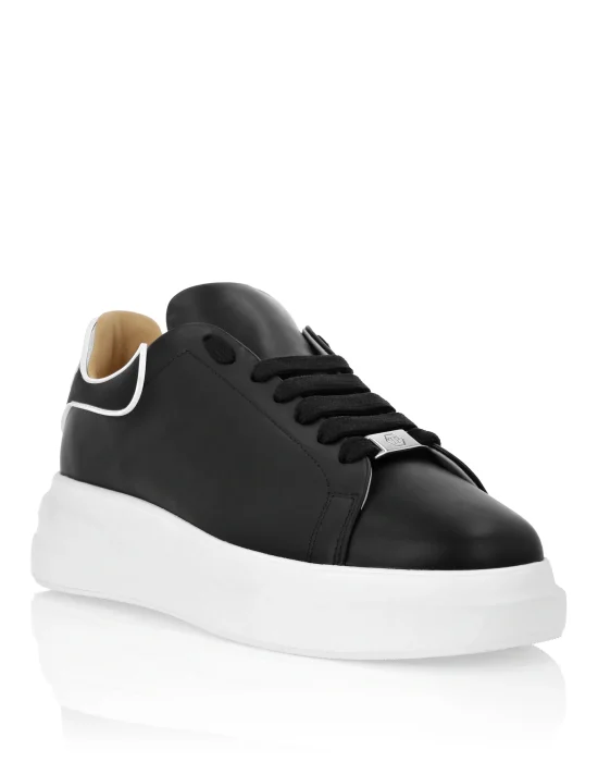 Leather Low-Top Sneakers Megastar