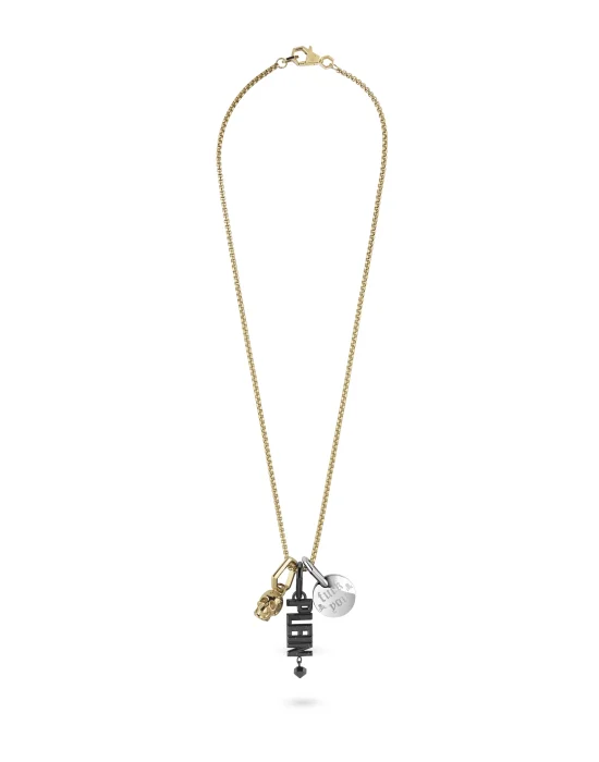 Stainless Steel Long Chain Necklace PLEIN VALENTINE