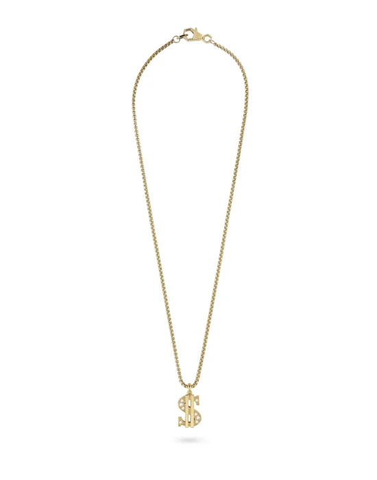 Stainless Steel Long Chain Necklace PLEIN VALENTINE