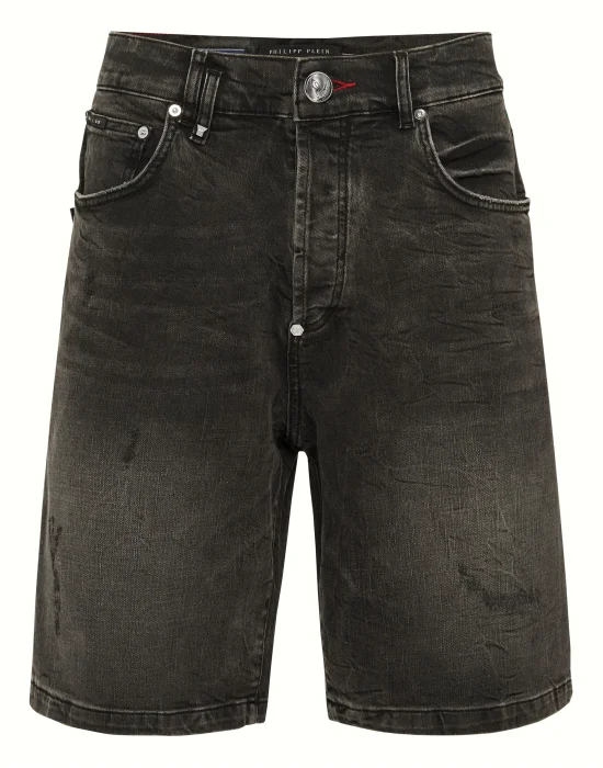 Denim Shorts Formentera Skull