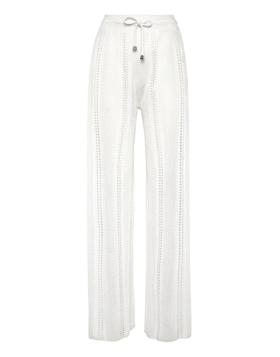Knit Flare Trousers