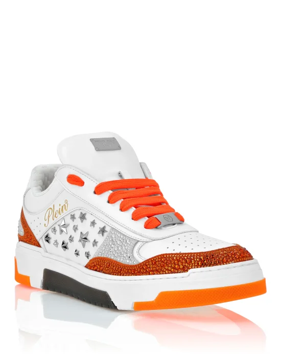 Low-Top Sneakers Mix Studs Star