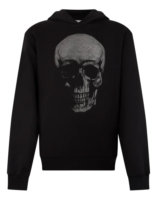 Hoodie Glitter Skull
