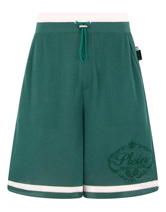 Knitted Shorts Plein Tennis