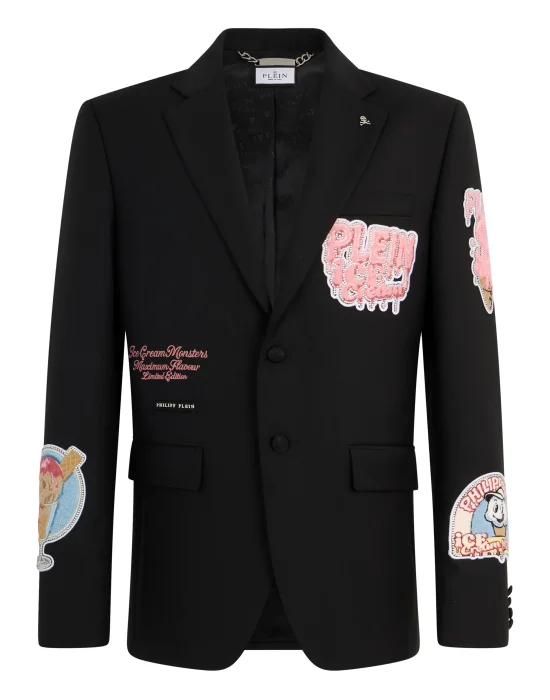 Gigolo Fit Blazer Ice Cream Patches
