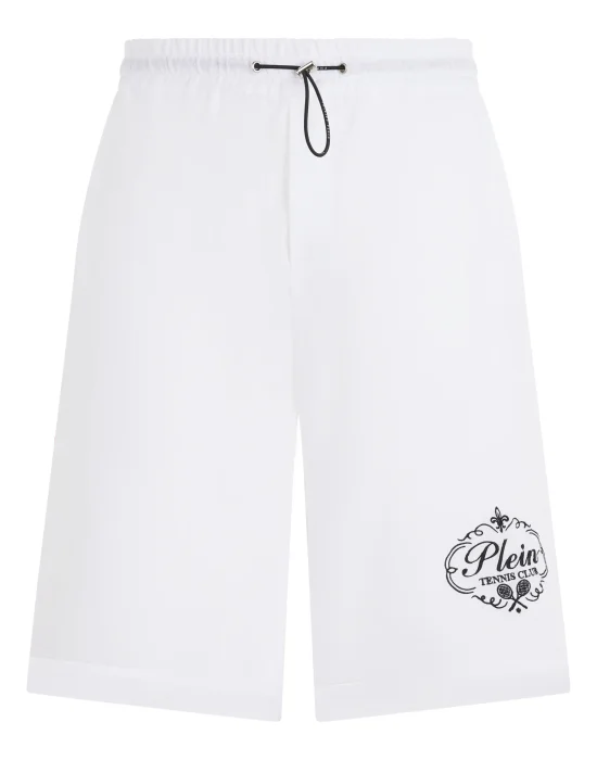 Linen Drawstring Shorts Tennis Club