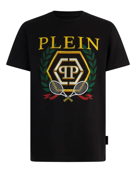 Round Neck T-Shirt Tennis Crest