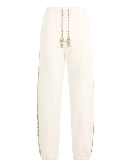 Washed Joggers Tennis Club Crystals