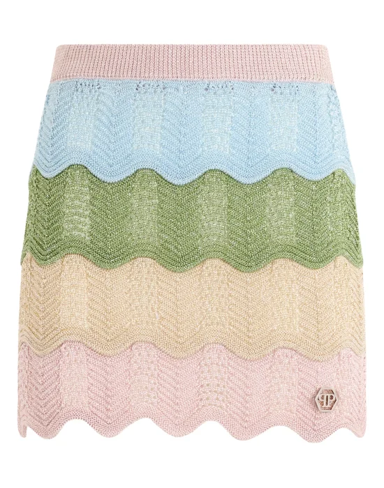 Mini Skirt Color Wave