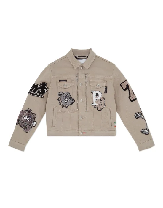 Denim Jacket Bulldogs