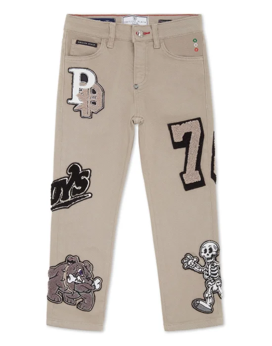 Denim Trousers Super Straight Cut Bulldogs