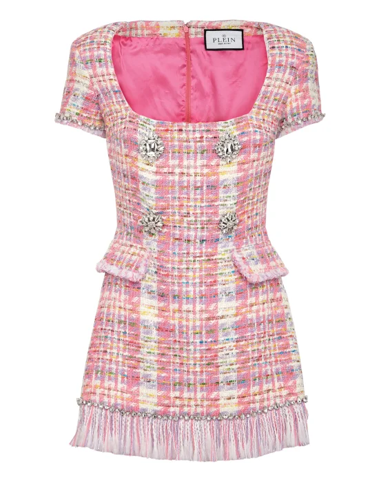 Mini Dress Tweed