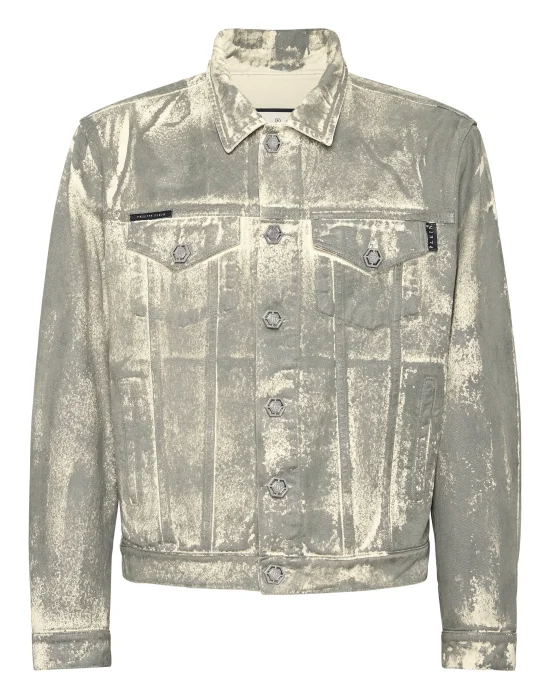 Denim Trucker Jacket LS