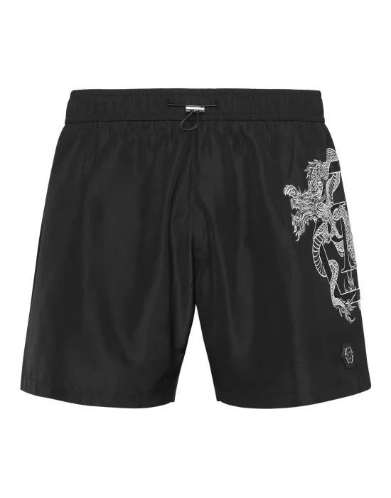 Beachwear Short Trousers Dragon