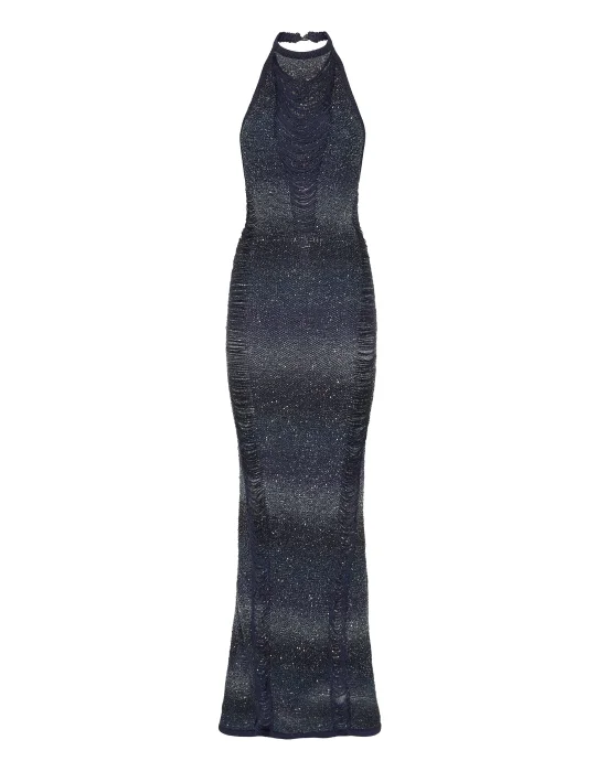Paillettes Long Dress Multicutting