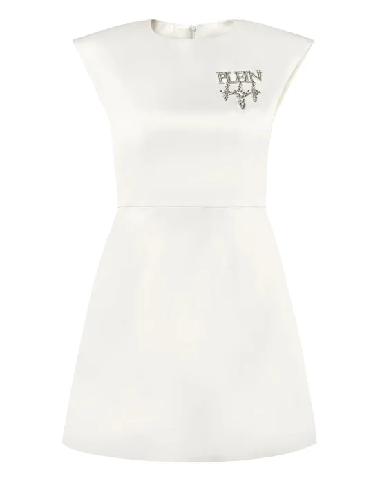Twill Mini Dress